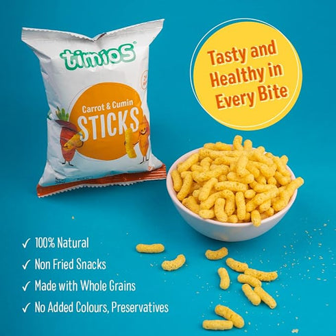 Timios Carrot and Cumin Sticks